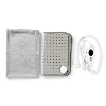Nedis Heating Pad 42 x 32 cm 6-Heat Settings Digital Control Overheat protection PEHP110CGY - Image 5