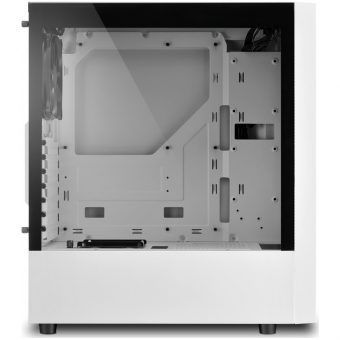 Sharkoon RGB Slider Mid-Tower Tempered Glass White 4044951032006 - Image 4