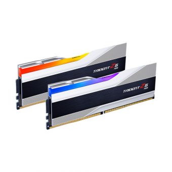G.Skill TridentZ Z5 RGB 32GB (2x16GB) 6400MHz DDR5 Silver F5-6400J3239G16GX2-TZ5RS