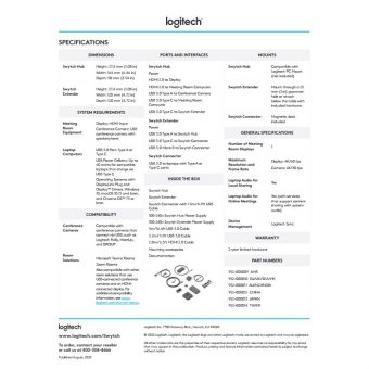 Logitech Meeting Room Controller TAP 952-000010 - Image 4