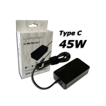 LC-Power Notebook Power Adapter USB-C 45W LC-NB-PRO-45-C