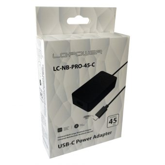 LC-Power Notebook Power Adapter USB-C 45W LC-NB-PRO-45-C - Image 6
