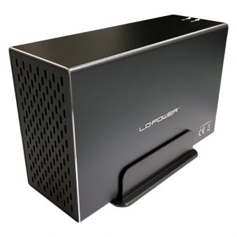 LC-Power 3.5" USB 3.0 2-Bay Enclosure Black LC-35U3-RAID-2