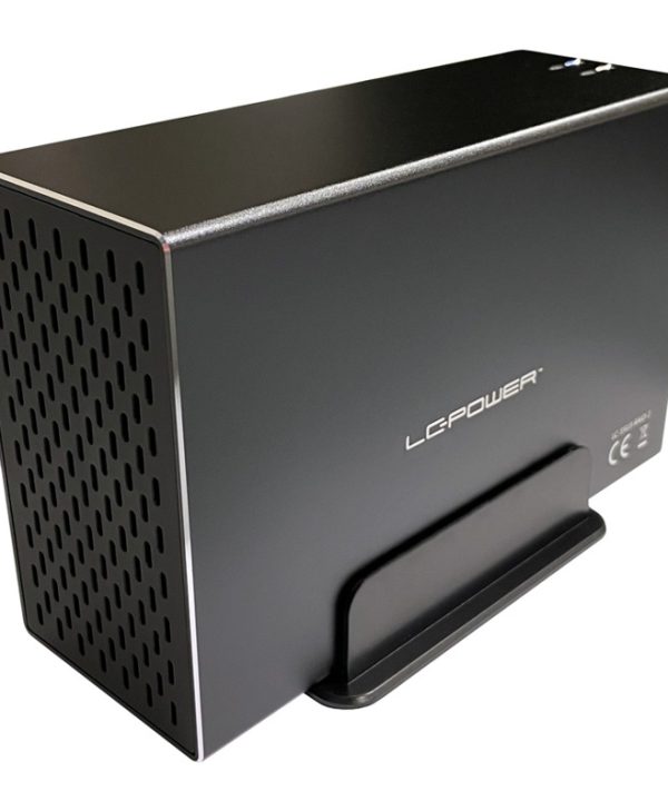LC-Power 3.5" USB 3.0 2-Bay Enclosure Black LC-35U3-RAID-2