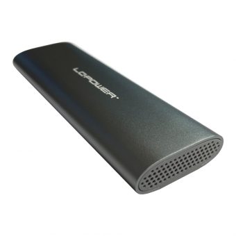 LC-Power M.2 SSD USB-C 3.1 Enclosure Black LC-M2-C-MULTI-2 - Image 4