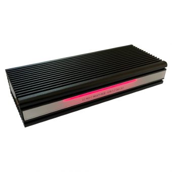 LC-Power M.2 SSD USB-C 3.1 Enclosure RGB LC-M2-C-MULTI-RGB - Image 2