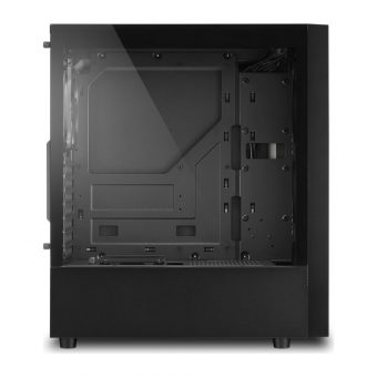 Sharkoon RGB Slider Mid-Tower Tempered Glass Black 4044951029846 - Image 3