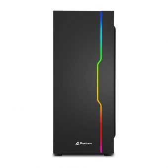 Sharkoon RGB Slider Mid-Tower Tempered Glass Black 4044951029846 - Image 7