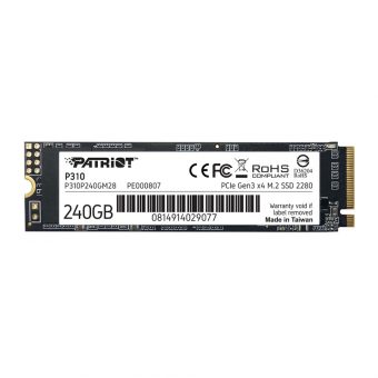 Patriot P310 240GB M.2 2280 PCIe Gen3 x4 P310P240GM28