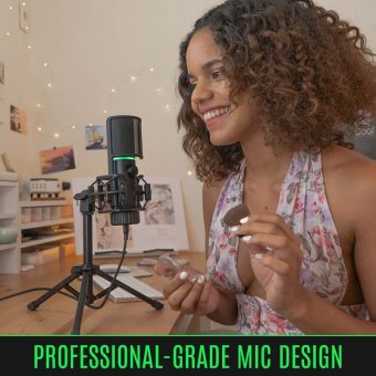 Streamplify Mic Tripod RGB Streaming Microphone With Tripod GAPL-1216 - Image 10