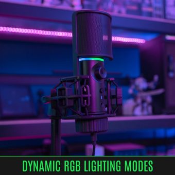 Streamplify Mic Tripod RGB Streaming Microphone With Tripod GAPL-1216 - Image 11