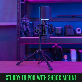 Streamplify Mic Tripod RGB Streaming Microphone With Tripod GAPL-1216 - Image 12
