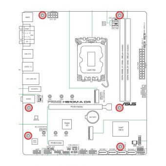 Asus Prime H610M-A D4-CSM 90MB19P0-M0EAYC - Image 8