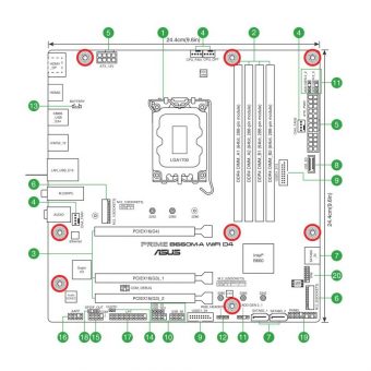 Asus Prime B660M-A Wi-Fi D4 90MB1AE0-M0EAY0 - Image 8