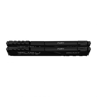 Kingston FURY Beast 64GB (2 x 32GB) 3200MHz DDR4 Black KF432C16BBK2/64 - Image 4