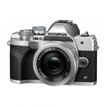 Olympus E-M10 IV Mirrorless 20.3MP 14-42mm EZ M.Zuiko Digital ED F3.5-5.6 EZ Silver/Black V207132SE000