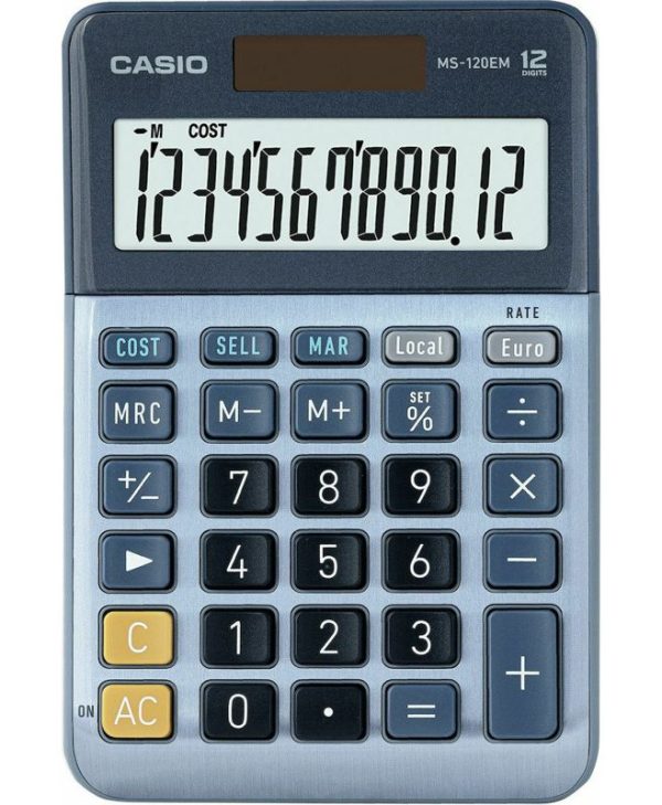 CASIO 12-digit calculator  MS-120EM