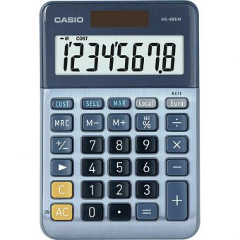 CASIO  8-digit calculator  MS-88EM