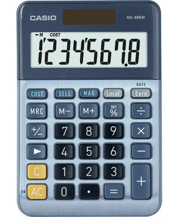 CASIO  8-digit calculator  MS-88EM