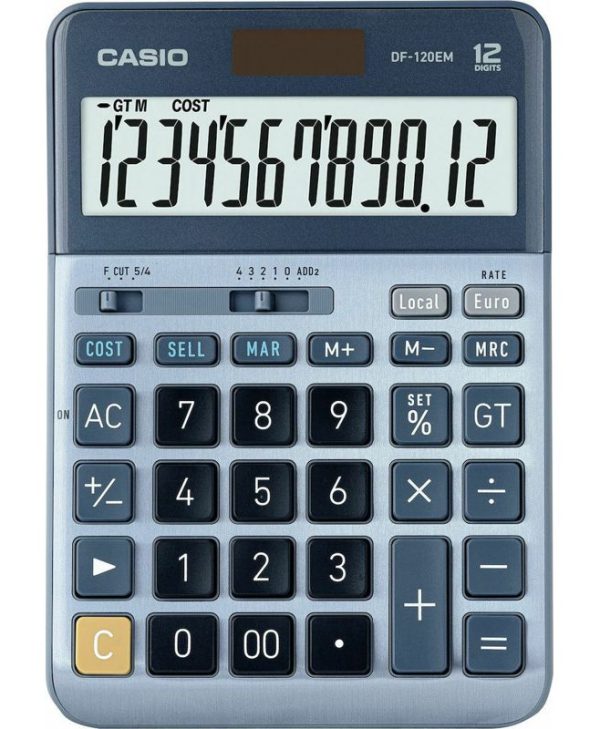 CASIO  12-digit calculator  DF-120EM
