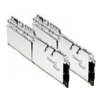 G.Skill Trident Z Royal 64GB (4 x 16GB) 3600MHz DDR4 Silver F4-3600C16Q-64GTRSC - Image 2