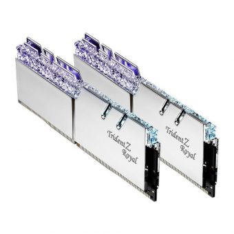 G.Skill Trident Z Royal 64GB (4 x 16GB) 3600MHz DDR4 Silver F4-3600C16Q-64GTRSC - Image 3