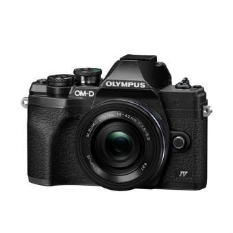 Olympus E-M10 IV Mirrorless 20.3MP 14-42mm EZ M.Zuiko Digital ED F3.5-5.6 EZ Black V207132BE000