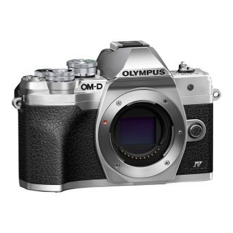 Olympus E-M10 IV Mirrorless 20.3MP Body Only Silver/Black V207130SE000
