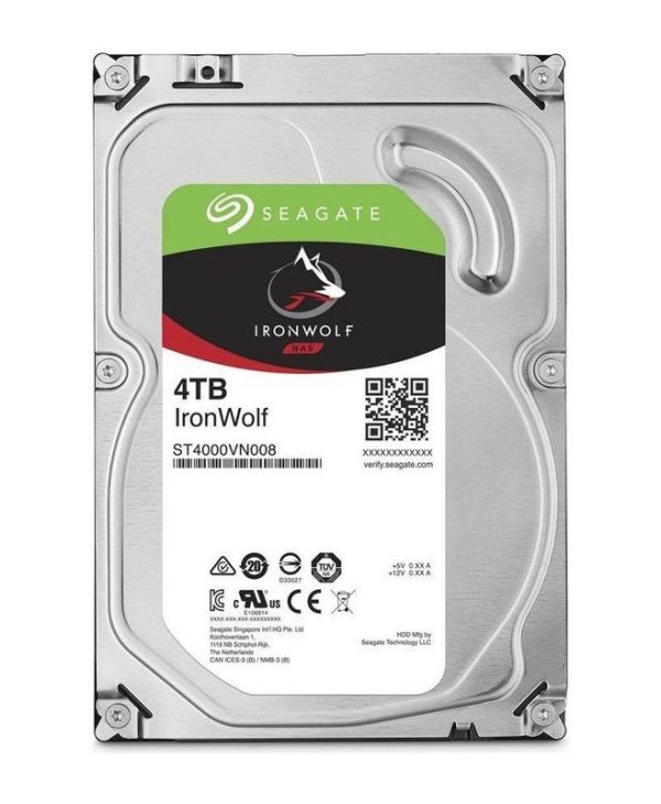 Seagate IronWolf NAS 4TB 3.5" Sata III ST4000VN006