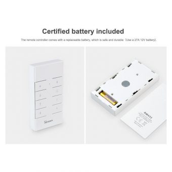Sonoff RM433R2 8-Button RF433 Remote Controller with Battery 6920075776591 - Image 2