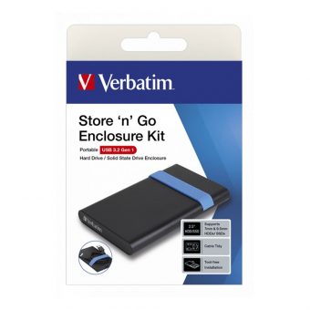 Verbatim HDD-SSD Enclosure kit 2.5" USB 3.2 53106 - Image 6