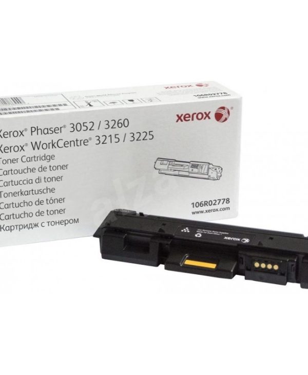 Xerox 106R02778 Toner Black 3k Pgs