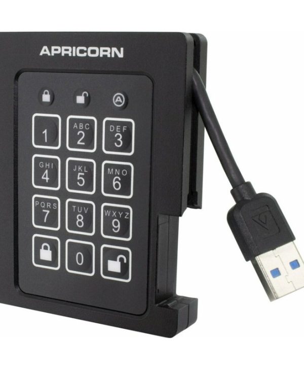 Apricorn Aegis Padlock 2,5'' Secure External SSD  Usb 3.0 512GB   A25-3PL256-S512F