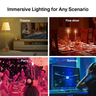 TP-Link Smart Wi-Fi Light Bulb Multicolor Tapo L530E 2-Pack V2 - Image 3