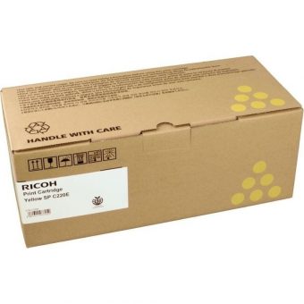 Ricoh SPC 220E Toner Yellow 2k Pgs 407643