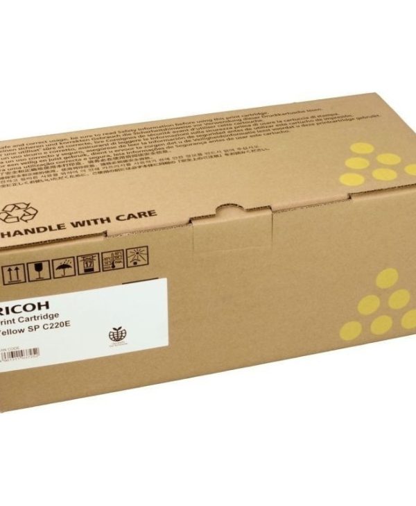 Ricoh SPC 220E Toner Yellow 2k Pgs 407643