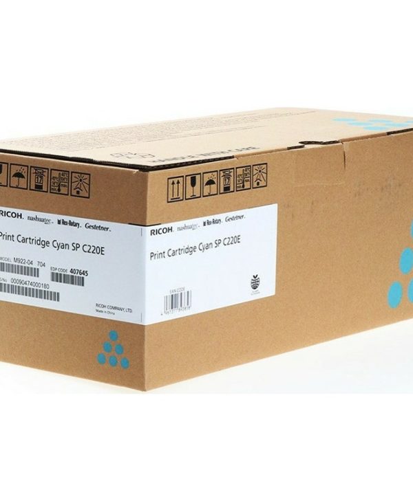 Ricoh SPC 220E Toner Cyan 2k Pgs 407645