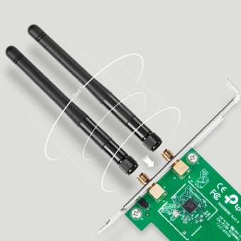 TP-Link 300Mbps Wireless N PCI Express Adapter TL-WN881ND V2 - Image 4