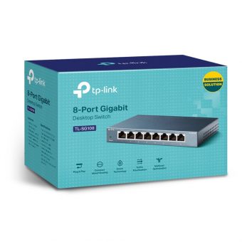 TP-Link 8-Port Gigabit Desktop Switch TL-SG108 V6 - Image 7