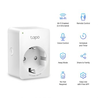 TP-Link Mini Smart Wi-Fi Socket Tapo P100 V1.2 - Image 2