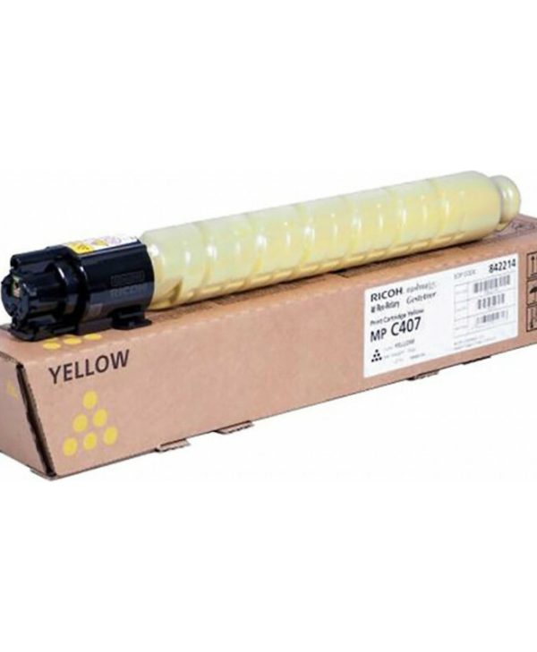 Ricoh MPC 407 Toner Yellow 8k Pgs 842214