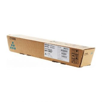 Ricoh MPC 407 Toner Cyan 8k Pgs 842212 - Image 2