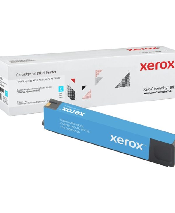 Xerox Everyday Toner For HP 971XL 6.6k Pgs Cyan 006R04596