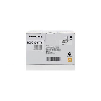 Sharp MX-C30GTY Toner Yellow 6k Pgs MX-C30GTY
