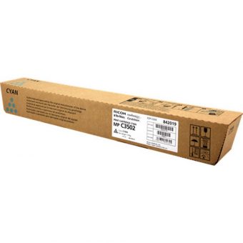Ricoh MP-C3502 Toner Cyan 18K Pgs 842019