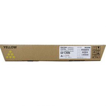 Ricoh MP C406 Toner Yellow 6k Pgs 842098