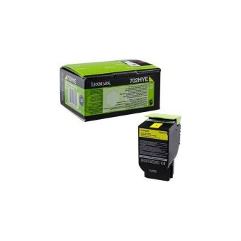 Lexmark 702HYE Toner Yellow 3k Pgs 70C2HYE - Image 2
