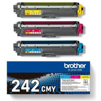 Brother TN-242CMY Toner Multi Cyan Magenta Yellow 3x1.4k Pgs TN242CMY - Image 3