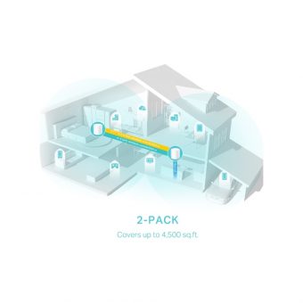 TP-Link AX3000 Deco X50 Whole Home Mesh Wi-Fi 6 2-Pack Ver:1.0 - Image 6