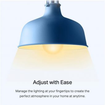 TP-Link Tapo Smart LED Bulb Wi-Fi E27 806lm 8.7W Dimmable White Warm L510E(2-PACK) - Image 4